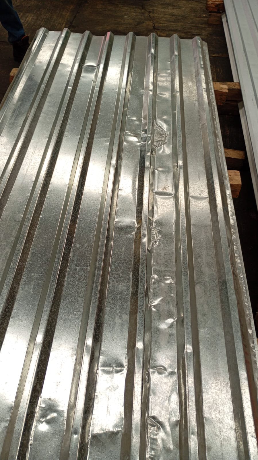 Lámina Acanalada R-101 Galvanizada Calibre 28 a 2.44 mts. - Image 9