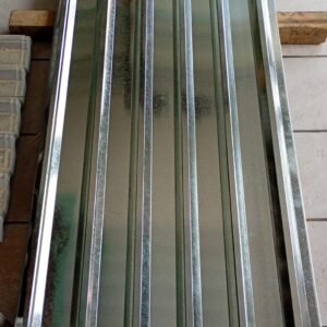 Lámina Acanalada R-72 galvanizada calibre 32 a 1.83 mts y 2.44 mts