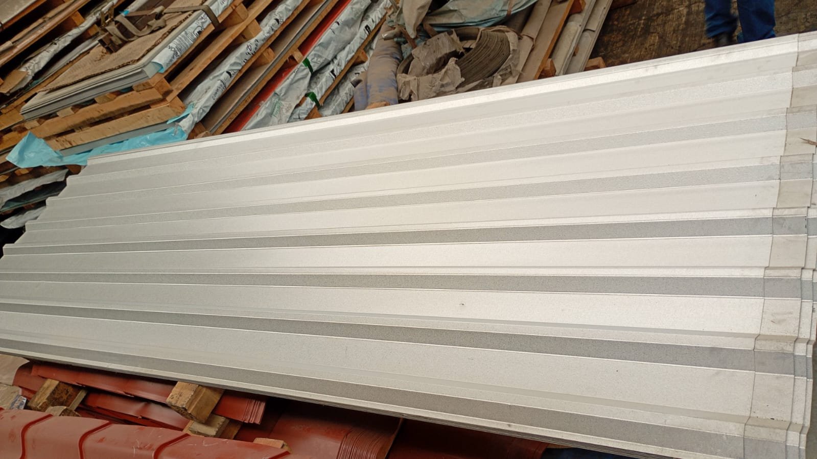 Lámina Acanalada R-101 Zinc Alum Calibre 26 a 3.05 mts